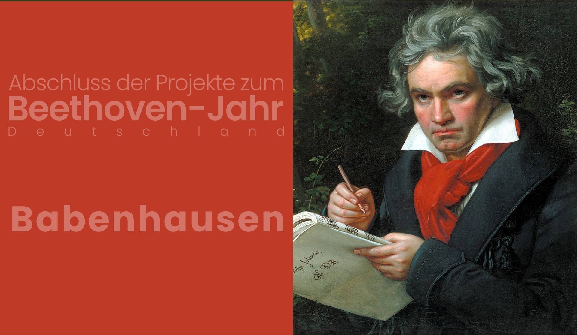 18.12.2021 – Zakończenie Roku Beethovena, Babenhausen, Niemcy